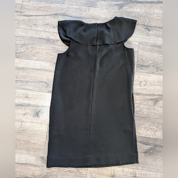 Banana Republic Size 6 Little Black Shift Dress w/ Pockets Sleeveless Lined - Picture 6 of 8